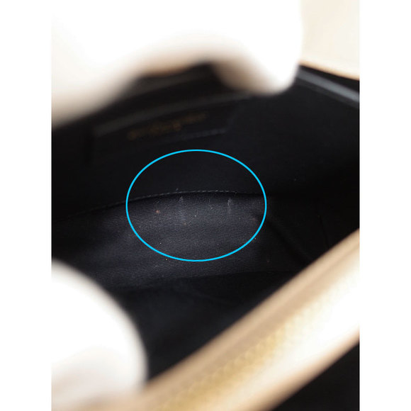 Saint Laurent Paris Lulu Small Shoulder Bag Beige - Picture 5 of 9